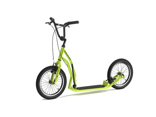Kudu tretroller green - tretroller, 16"