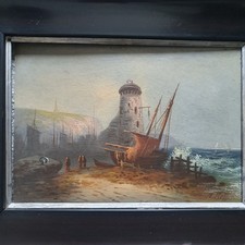 Segelschiff Leuchtturm