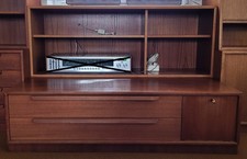 Teak 2er Modul Wohnreihe   465   WK Möbel Sideboards Mid Century 60er Vintage