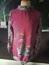 Neu!!! Kleid Handmade Dawanda Mädchen Gr. 134/140 Dschungeltiere mehrfarbig 