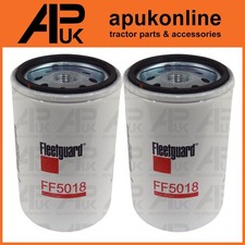 2x Fleetguard Kraftstofffilter