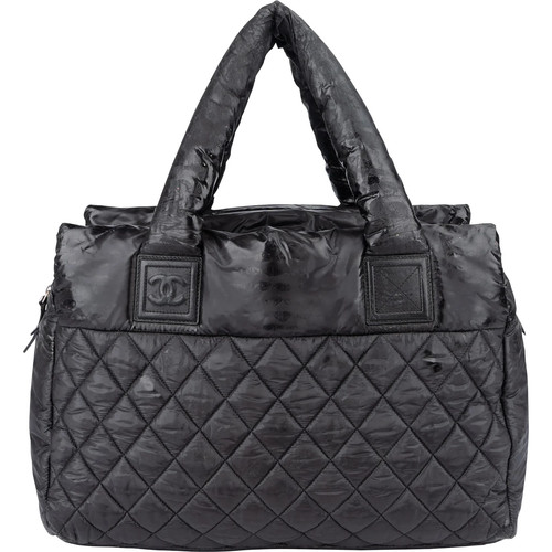 Chanel quilted nylon coco - quilted,
