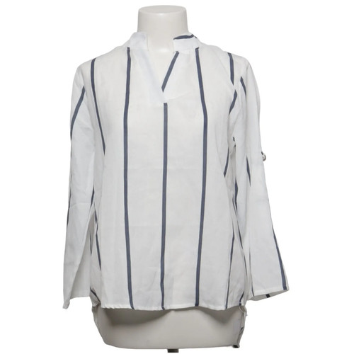 Bluse größe weiß blau - bluse,, l,