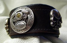 Leder Armband Armschmuck Biker