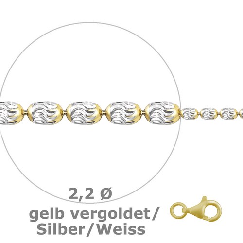 925 echt silber - silber, vergoldet