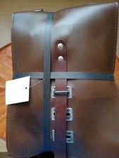 Orig. DDR NVA MdI MfS Kartentasche/Meldetasche, Leder/Kunstledermix  gebraucht