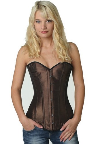 Korsett corsage satin - corsage,