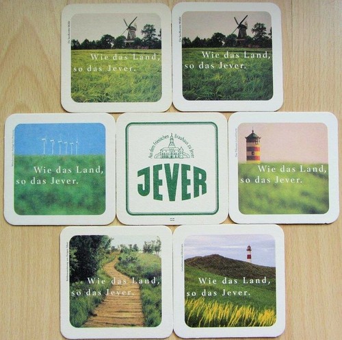 Bierdeckel serie jever wie - serie,