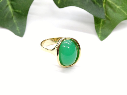 2908 gold 585 ring mit - 585,
