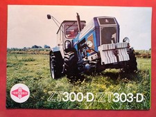 Fortschritt Traktor ZT  300 / 303-D   VEB Traktorenwerk Schönebeck Prospekt DDR