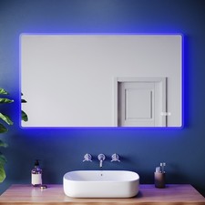 Badspiegel 120cm mit - badspiegel, led