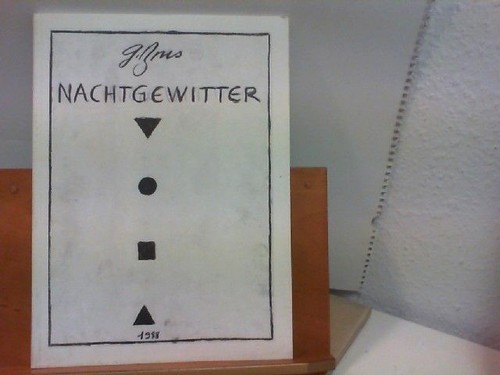 Günter brus nachtgewitter - brus, :