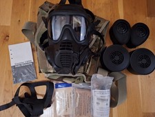 Scott GSRes Atemschutzmaske Größe 3 Prepper cbrn