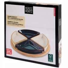 Bambusbrett mit 4