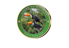 1/2 Dollar USA Toco Toucan