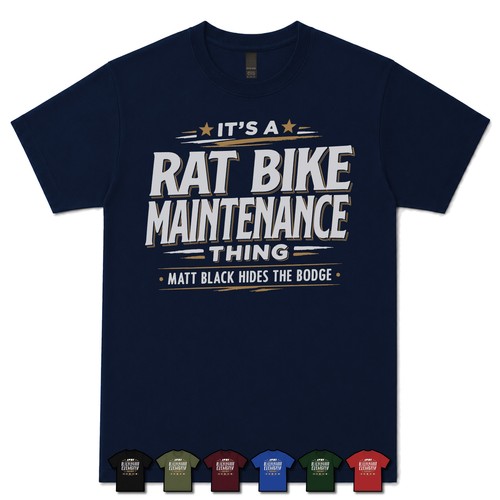 Rat bike maintenance - it's, a