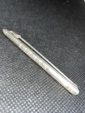 800 Silber Stab- Brosche mit