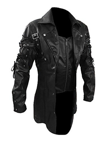 Herren kunstleder matrix - pu,