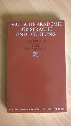 Jahrbuch 1982 deutsche - jahrbuch,