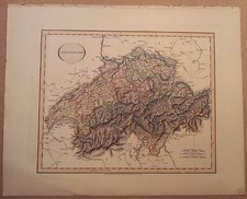 JOHN CARY KARTE DER SCHWEIZ