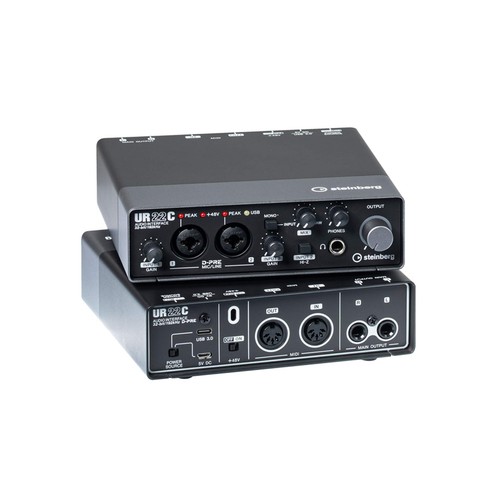 Steinberg ur22c usb audio - usb, 3.0