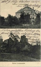Ruine lichtenstein schloss - ruine,