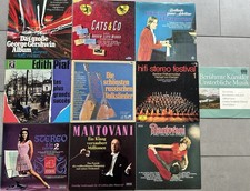 LP Sammlung- 11 X Musical, Mantovani, Russische Volkslieder u.s.w
