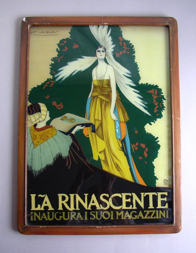 Vintage art deco - vintage, werbeschild