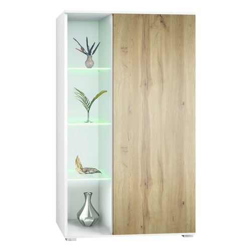 Davos vitrine korpus weiß led - davos,