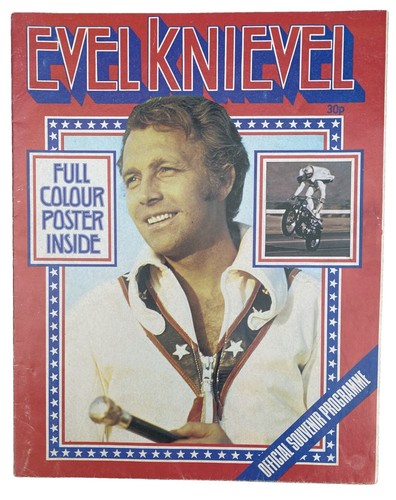 Evel knievel poster programm - poster,