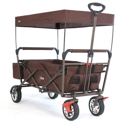 Bollerwagen braun fuxtec - braun,