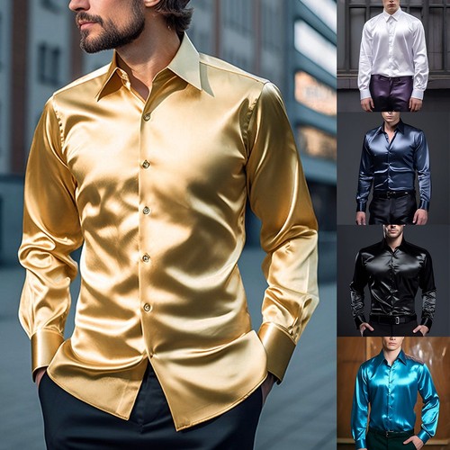 Elegantes satin seide - seide, herren
