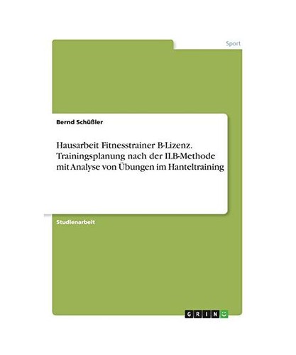Hausarbeit fitnesstrainer - hausarbeit,