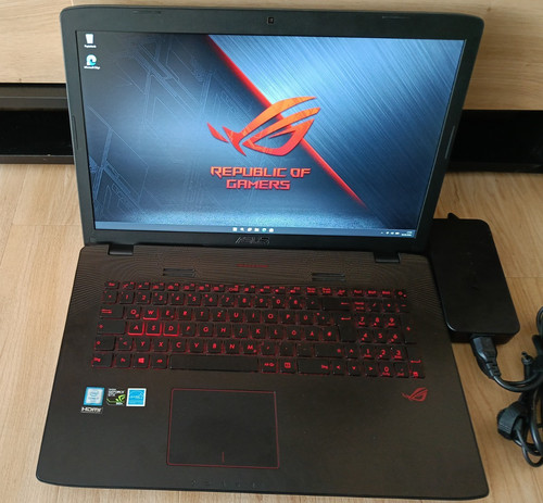 Asus rog gaming laptop - rog, 17,3"/