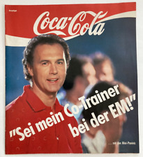 Panini Coca Cola Poster EM 88, komplett, guter Zustand