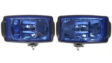 2x Blau Fernscheinwerfer mit