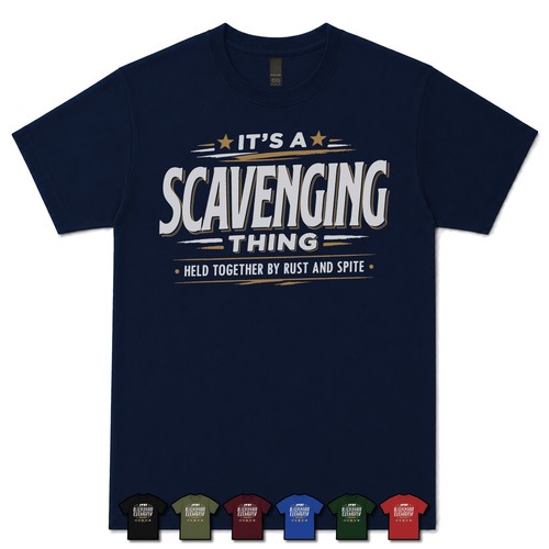 Scavenging thing held - scavenging,
