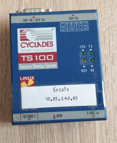 Rs232 network server cyclades - rs232,