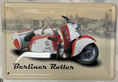 Wanduhr berliner roller - wanduhr,
