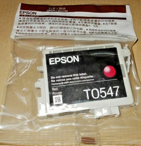 Original epson t0547 tinte - original, red