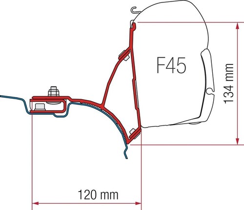 Fiamma adapter kit für - kit,