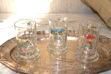 3 Biergläser mit Henkel