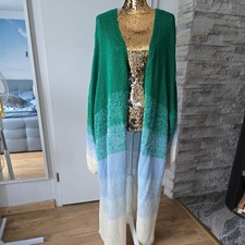  Strickmantel Wolle  Handmade Gr.48-58