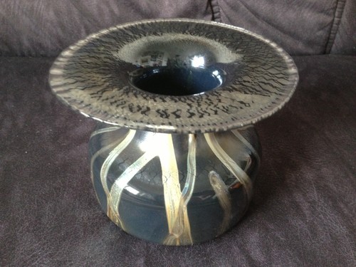 Erwin eisch irisierende vase - erwin,