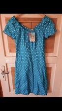 ADRETT Kleid Sommerkleid Polka