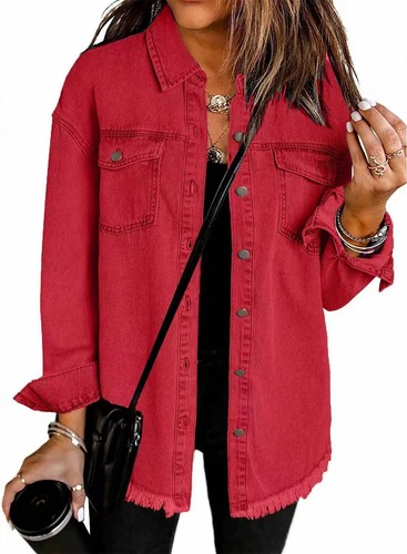 Damen jeansjacke sweatjacke - damen,