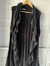 Lange Strickweste Gr. 42