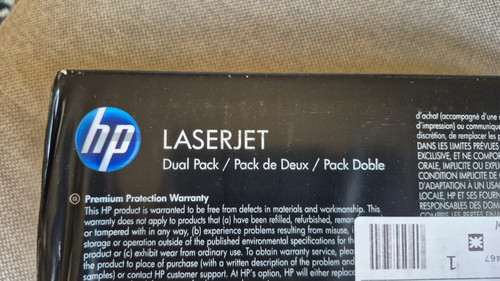 2xoriginal 125a toner - hp,