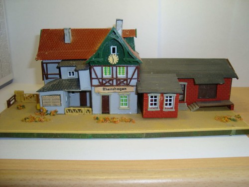 Modellhaus bahnhof - -,