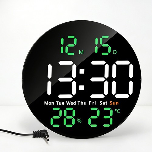 Digital wanduhr elektrische - wanduhr,